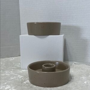 Ceramic Candle Holder Set